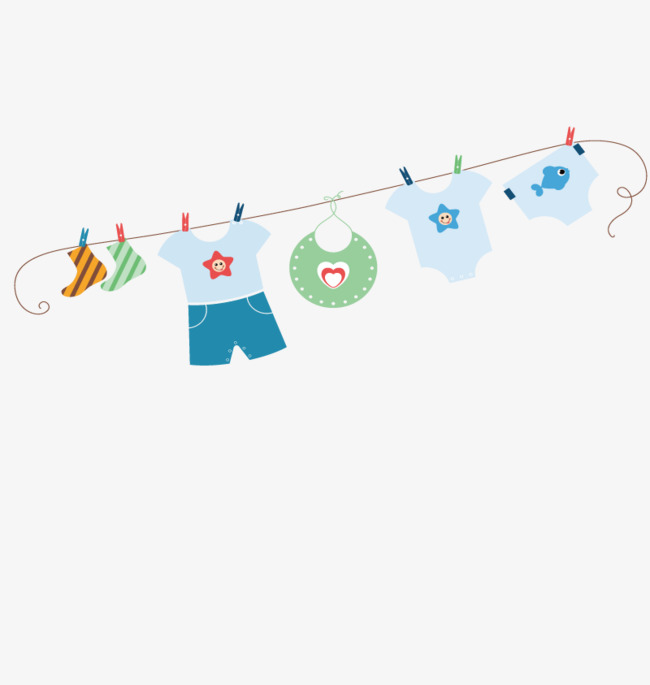 Vector Baby Clothes, Png Image, Hd, Vector Material Free Png And Vector - Baby Stuff, Transparent background PNG HD thumbnail