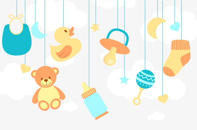 Baby Toys, Baby Toys, Cartoon Toys, Baby Products Png And Psd - Baby Toys Borders, Transparent background PNG HD thumbnail