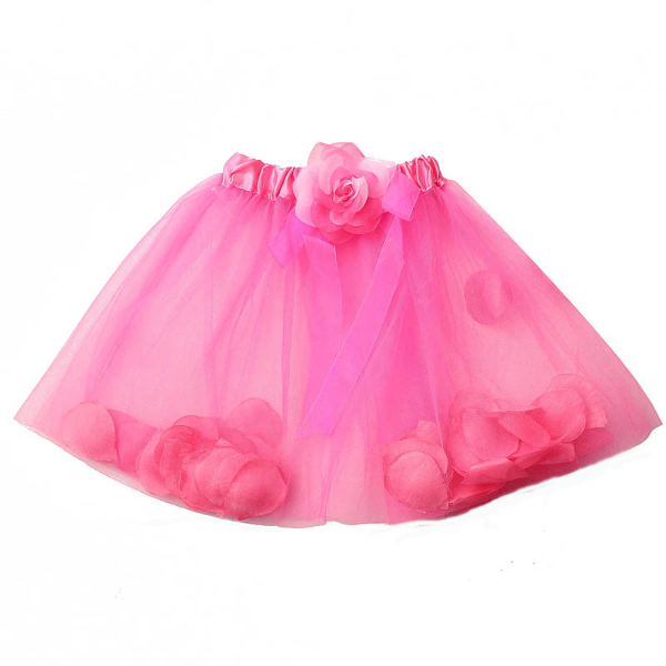 Baby Girls Petal Princess Skirt Fancy Tutus Dance Dress - Baby Tutu, Transparent background PNG HD thumbnail