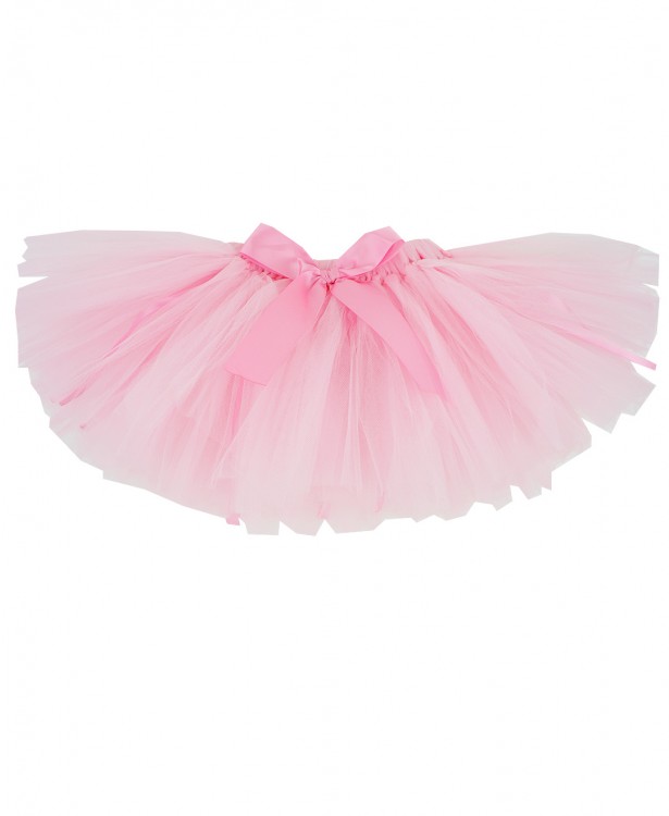 Rosette Tutu Dress Baby Pink