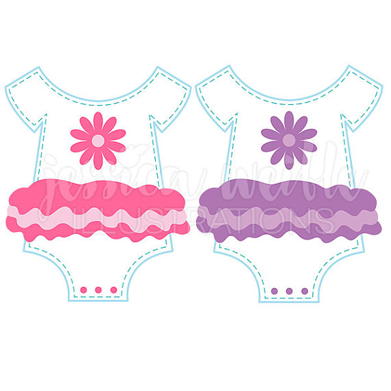 Baby Tutu Png - Tutu Onesie Cute Digital Clipart, Cute Tutu Baby Outfit Clip Art, Baby Graphics, Baby Girl Tutu Illustration, #061, Transparent background PNG HD thumbnail