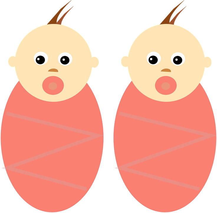 Baby Girls Babies Infants Twins Identical - Baby Twins Boys, Transparent background PNG HD thumbnail