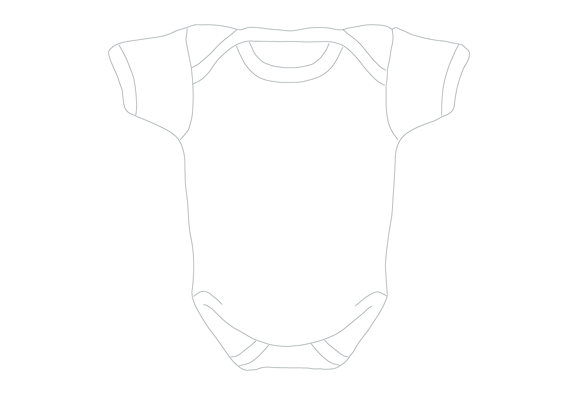 White - Baby Vest, Transparent background PNG HD thumbnail