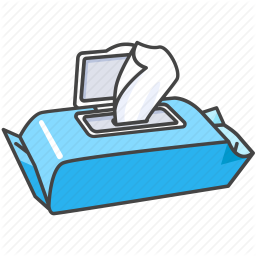 Baby, Child, Cleaning, Tissues, Water, Wet, Wipes Icon - Baby Wipes, Transparent background PNG HD thumbnail
