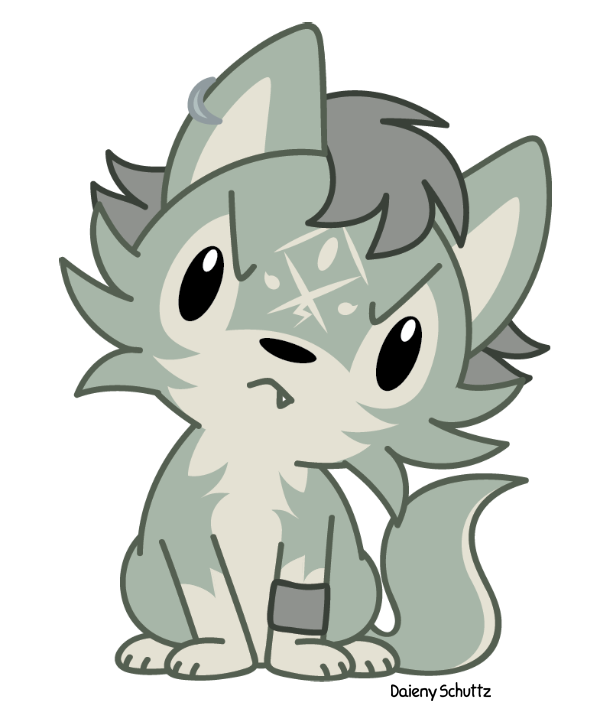 Chibi Wolf Link By Daieny Hdpng.com  - Baby Wolf, Transparent background PNG HD thumbnail