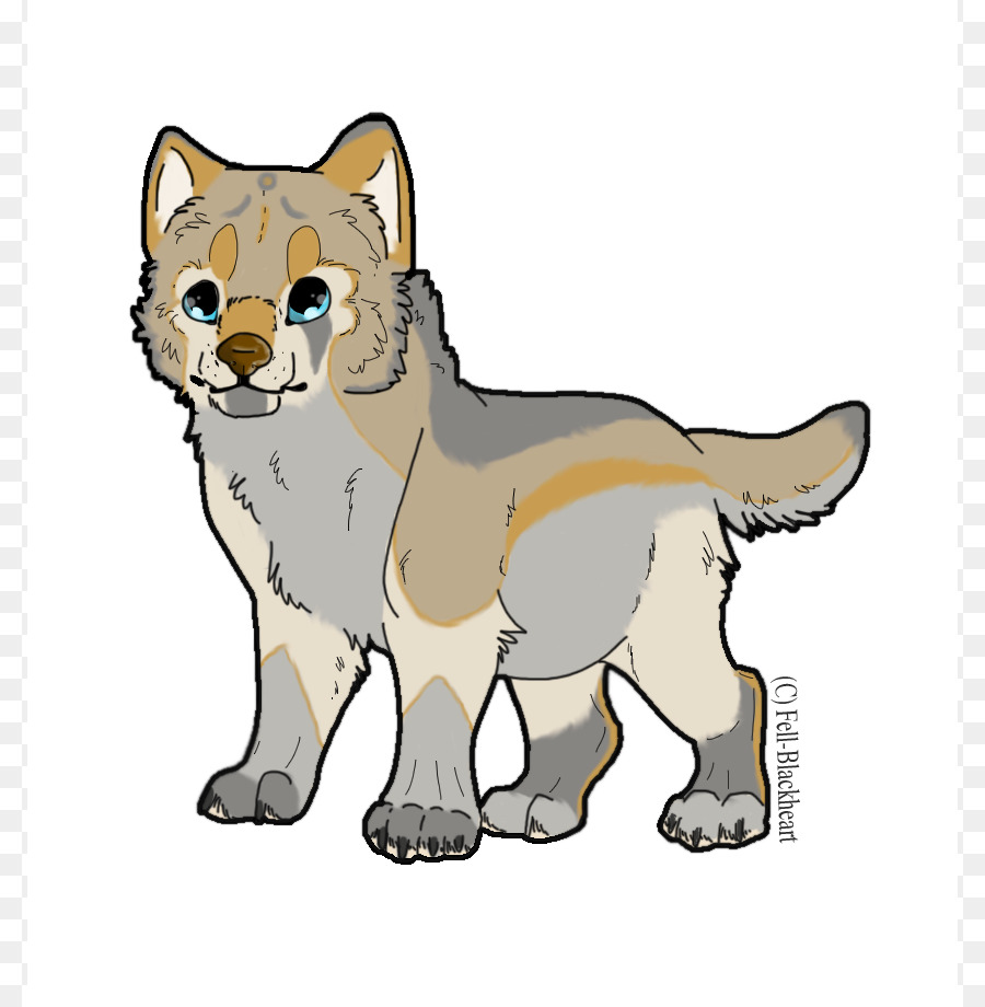 Dog Puppy Baby Wolf Clip Art   Picture Of Pup - Baby Wolf, Transparent background PNG HD thumbnail