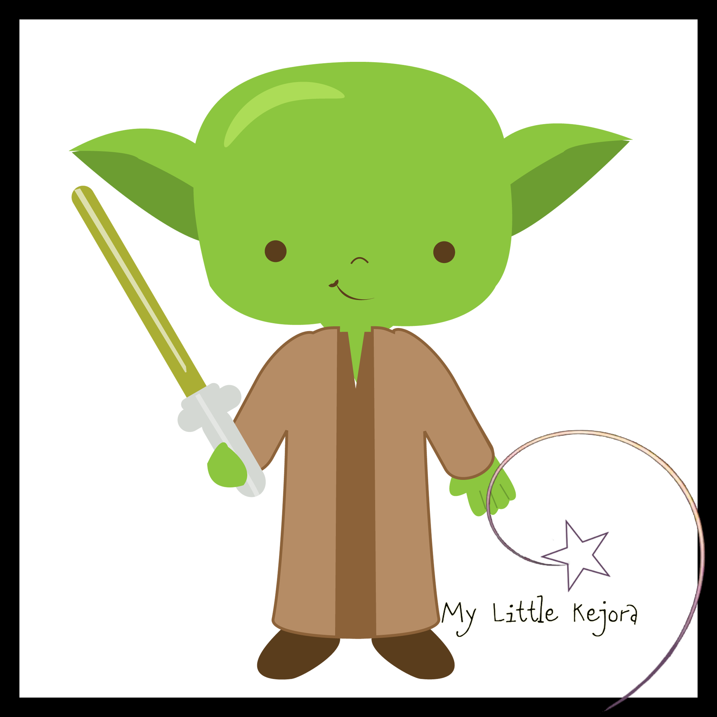 Yoda Clip Art Cliparts - Baby Yoda, Transparent background PNG HD thumbnail