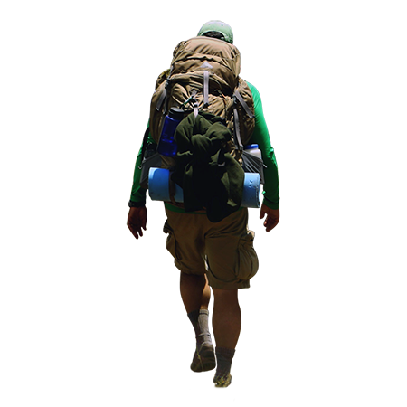 Backpacker Png Hdpng.com 450 - Backpacker, Transparent background PNG HD thumbnail