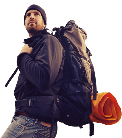 . Hdpng.com Reserve Visits Backpacking - Backpacker, Transparent background PNG HD thumbnail