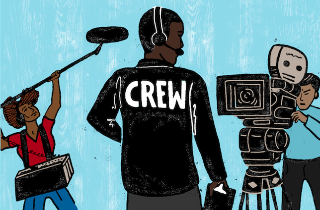 How To Get A Film Crew Job - Backstage Crew, Transparent background PNG HD thumbnail