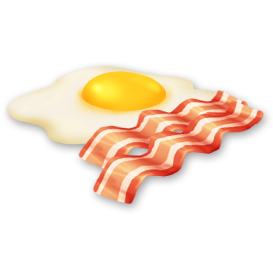 File:bacon And Eggs.png - Bacon And Egg, Transparent background PNG HD thumbnail