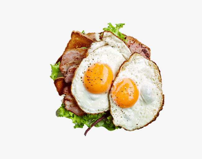 bacon, comida, and egg image 