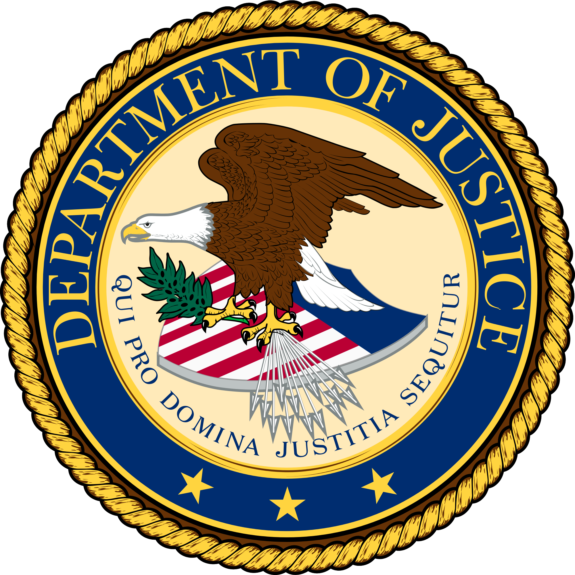 Department Of Justice Seal - Bad Jury, Transparent background PNG HD thumbnail