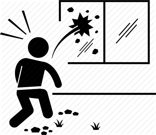 Bad, Boy, Kid, Naughty, Stone, Student, Throwing Icon - Bad Kid, Transparent background PNG HD thumbnail
