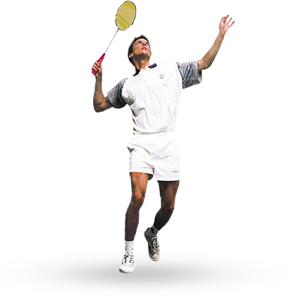 Badminton Player Png Image - Badminton, Transparent background PNG HD thumbnail