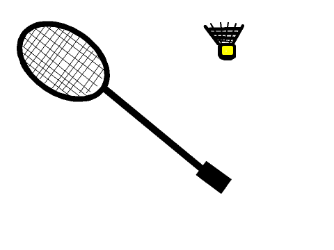 badminton clipart 2
