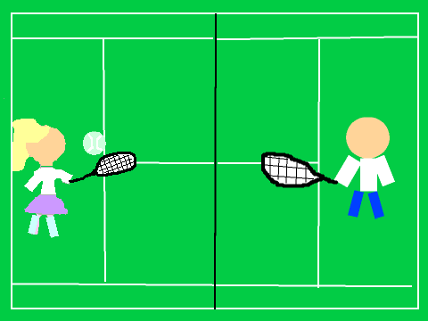 Techno Tennis - Badmintonschlager Mit Ball, Transparent background PNG HD thumbnail