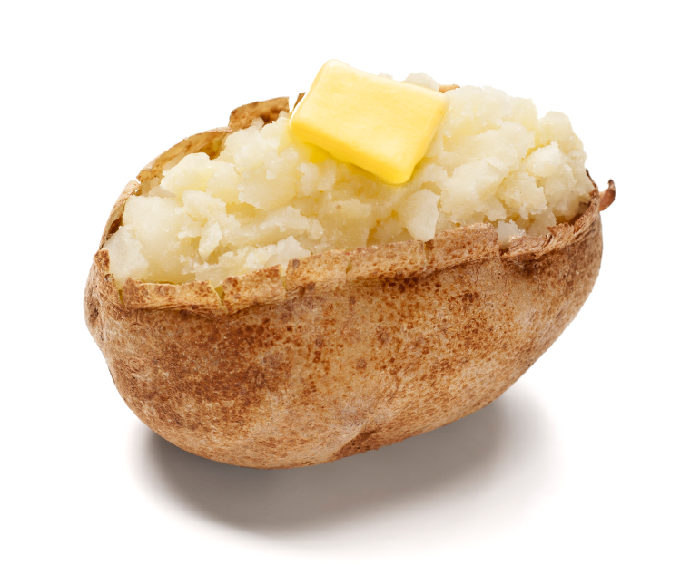 Potato Baked W Butter Istock_000022444224Small - Baked Potato, Transparent background PNG HD thumbnail