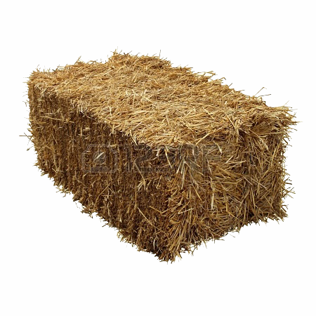straw straw bales isolated ag
