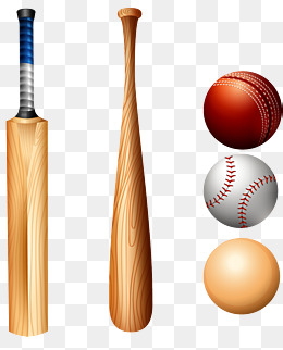 cricket bat and cricket, Cric