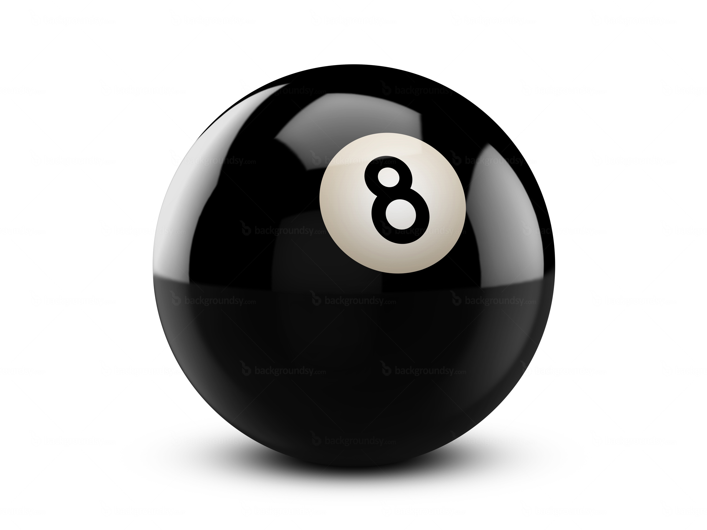 Pool Eight Ball - Ball Pool, Transparent background PNG HD thumbnail