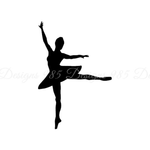 Ballerina Dancer Svg For Cricut And Silhouette Machines Plus .png And Eps Iron - Ballerina, Transparent background PNG HD thumbnail
