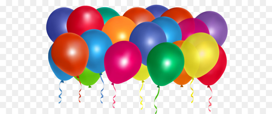Balloon Birthday Clip Art   Balloons Bunch Png Clipart - Balloon Bunch, Transparent background PNG HD thumbnail