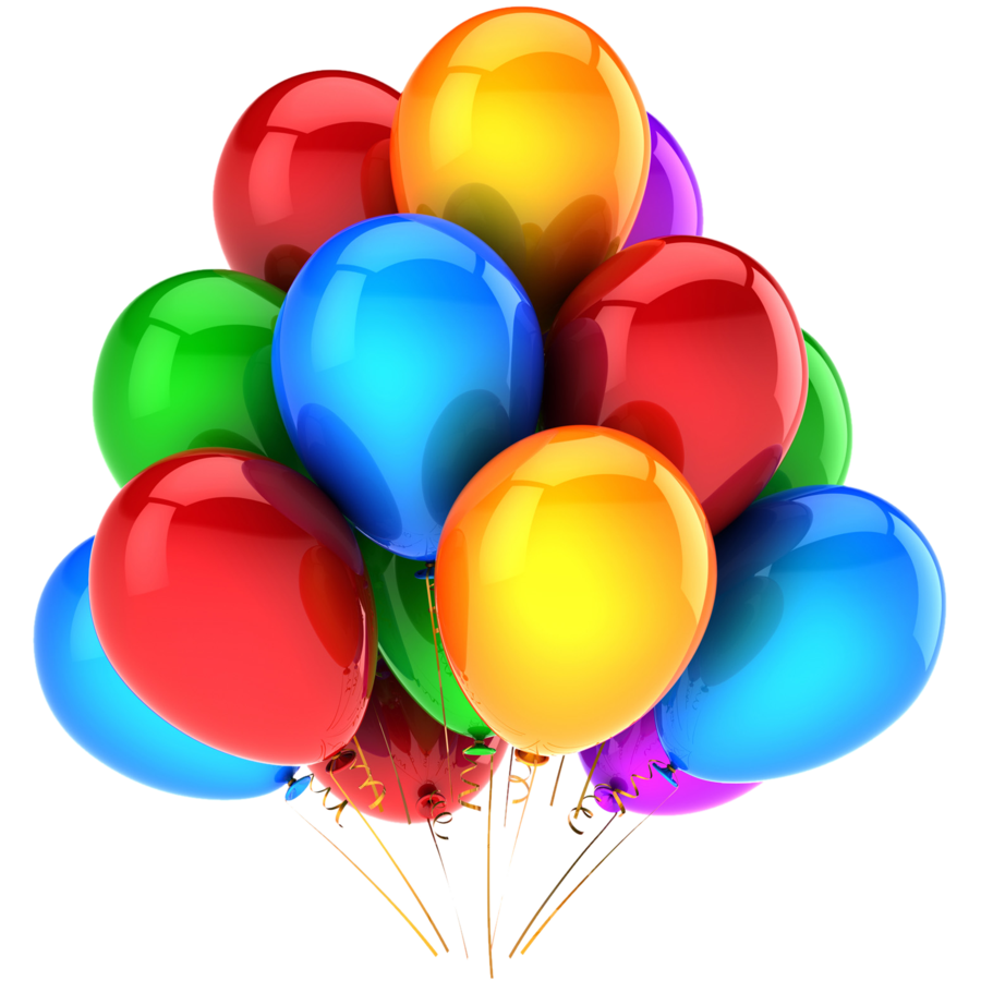 Balloon Bunch Png Image - Balloon Bunch, Transparent background PNG HD thumbnail