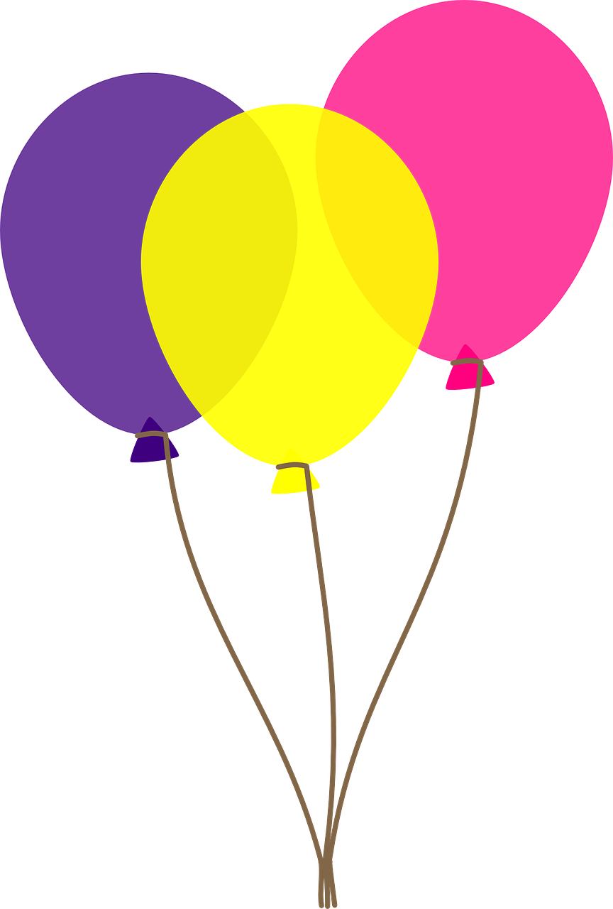 Stylish Design Balloon Clipart Free Adult Coloring Pages Colorful Balloons Clip Art Panda Images Black And White No Background - Balloons Bunch Black And White, Transparent background PNG HD thumbnail