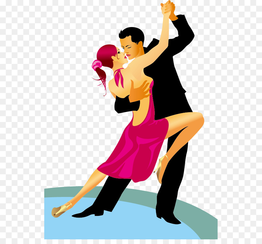 Dancesport Ballroom Dance Royalty Free   Men And Women Dancing Vector Material, - Ballroom Dancing, Transparent background PNG HD thumbnail