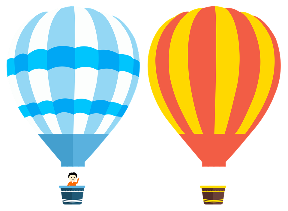 Balon Udara Panas, Balon, Balon Vektor, Penerbangan - Balon Udara, Transparent background PNG HD thumbnail