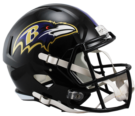 Baltimore Ravens Speed Replica Helmets - Baltimore Ravens, Transparent background PNG HD thumbnail
