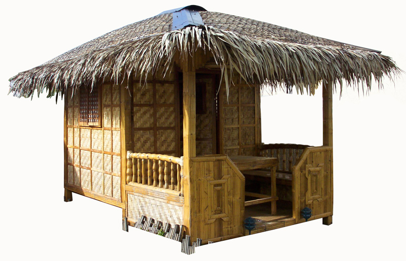 Grassy Bamboo Hut
