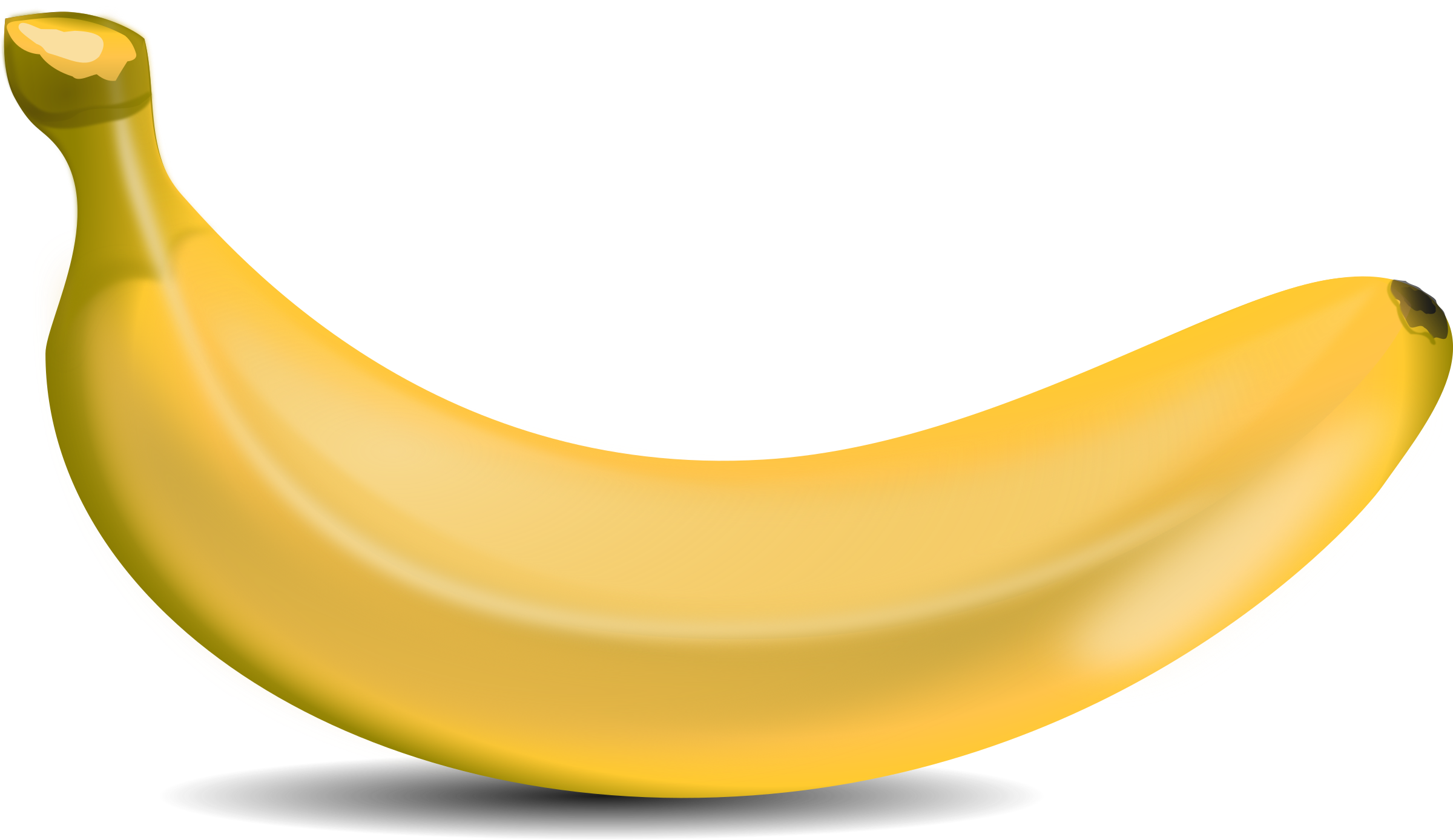 Banana Clip Art Free Png - Banana, Transparent background PNG HD thumbnail