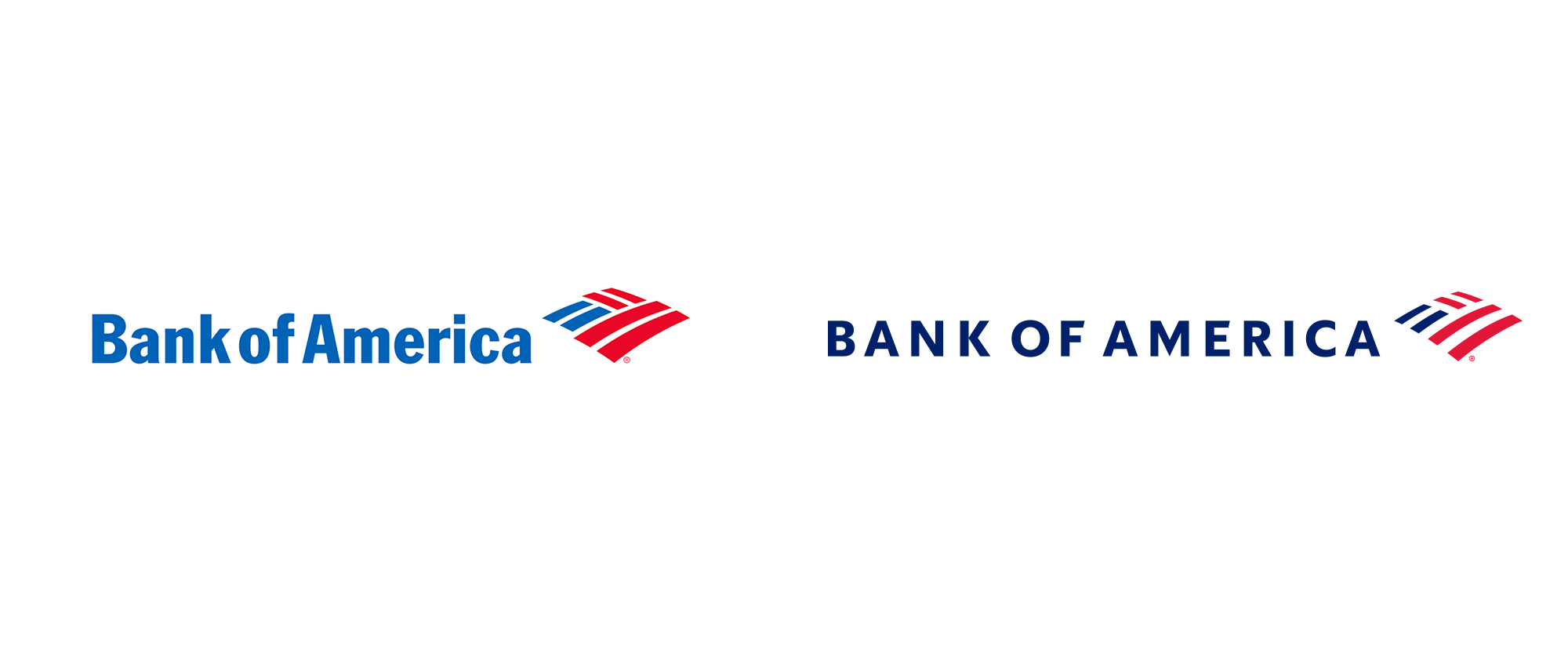 Brand New: New Logo For Bank Of America By Lippincott - Bank Of America, Transparent background PNG HD thumbnail