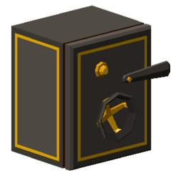 Safe deposit box Bank Clip ar