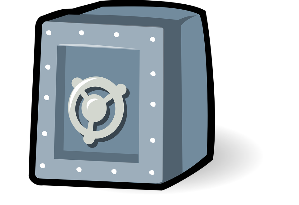 Safe Vault Lockbox Safekeeping Bank Vault - Bank Safe, Transparent background PNG HD thumbnail