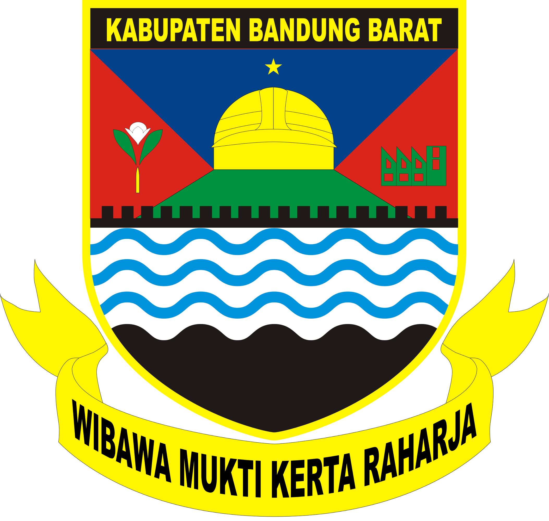 File:kab Bandung Barat.svg - Barat, Transparent background PNG HD thumbnail