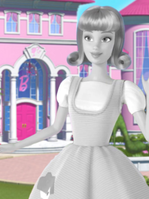 Season 3; Season 4; Black And White - Barbie Doll Black And White, Transparent background PNG HD thumbnail