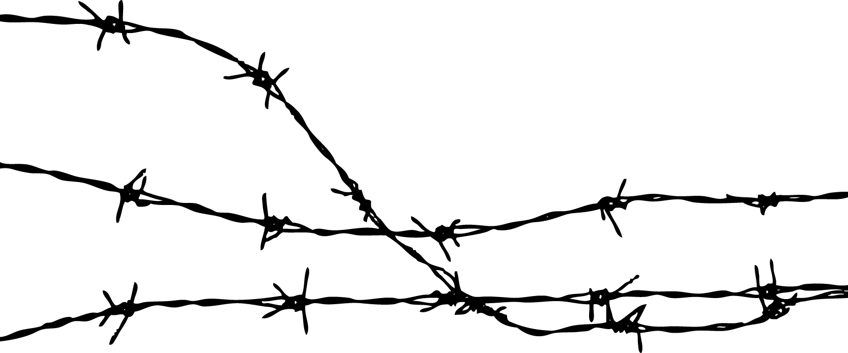 Pin Wire Clipart Fencing Wire #6 - Barbwire, Transparent background PNG HD thumbnail