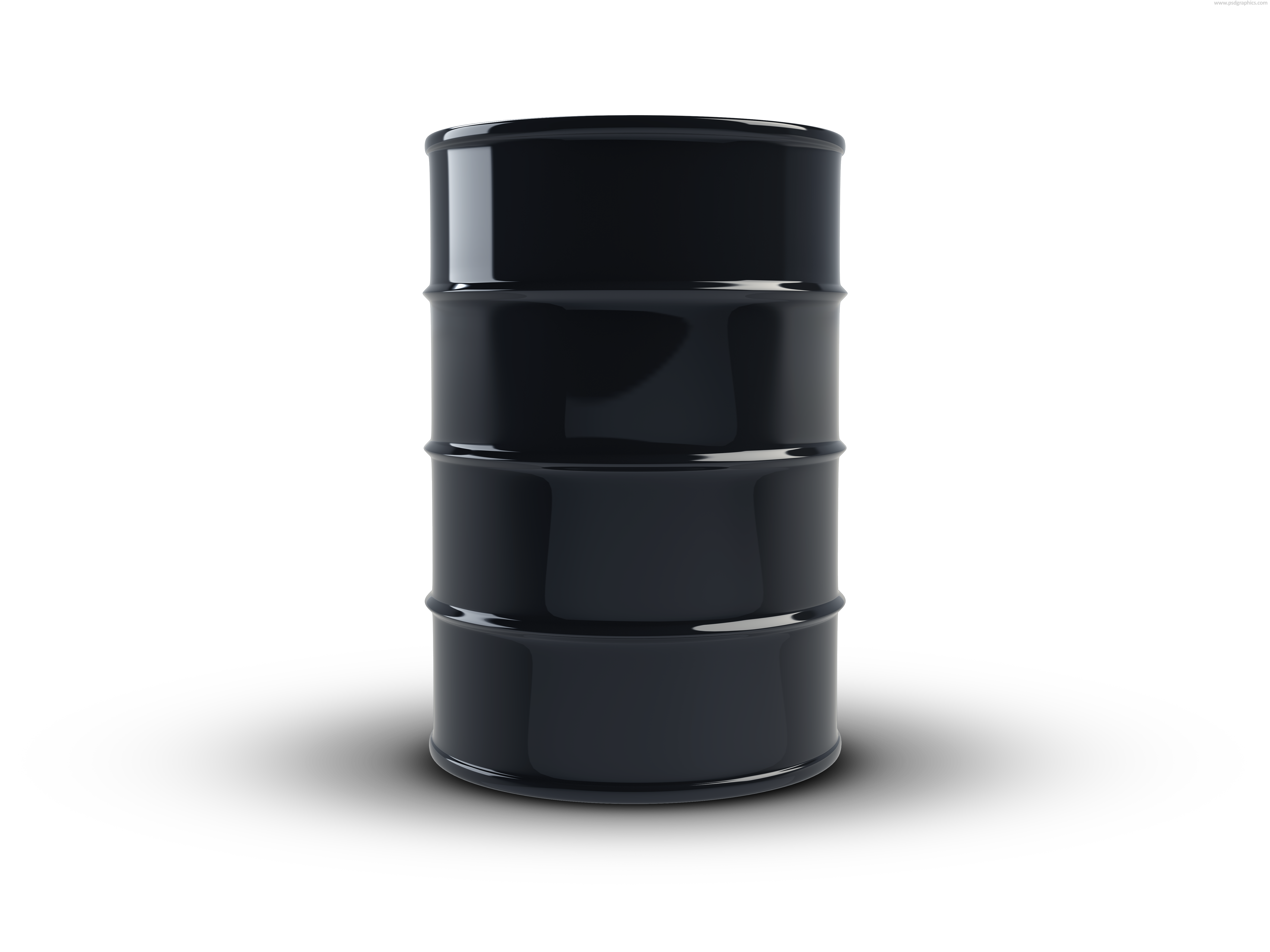 Black Crude Barrel, Black, Cr