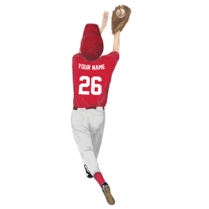 Over The Shoulder Catch U2013 Lh - Baseball Catch, Transparent background PNG HD thumbnail
