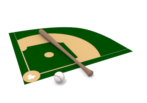 Blank Baseball Field Diagram 