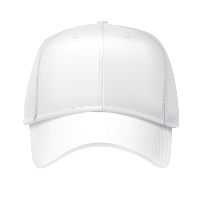 Baseball Cap By Yupoong 6277Pt Flexfit Cotton Twill Ponytail - Baseball Hat Front, Transparent background PNG HD thumbnail