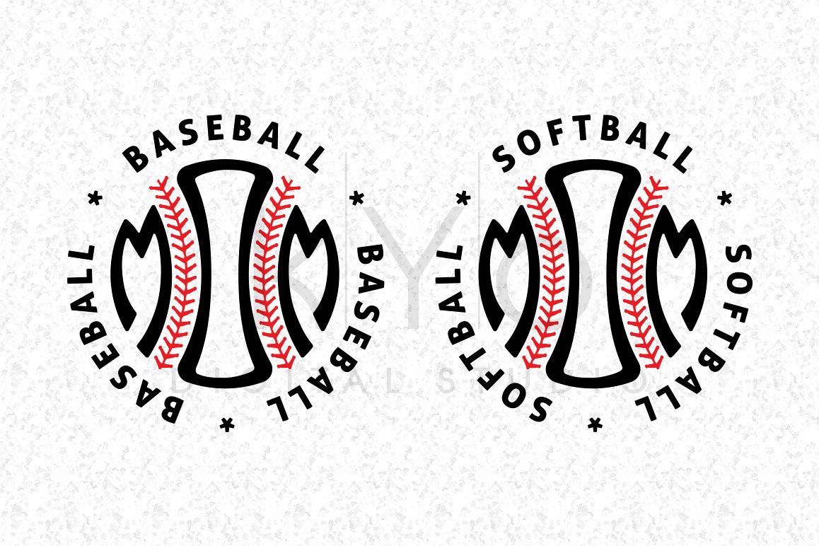 Baseball Mom Softball Mom Svg Dxf Png Eps Files For Cricut Explore And Silhouette Cameo, - Baseball Mom, Transparent background PNG HD thumbnail