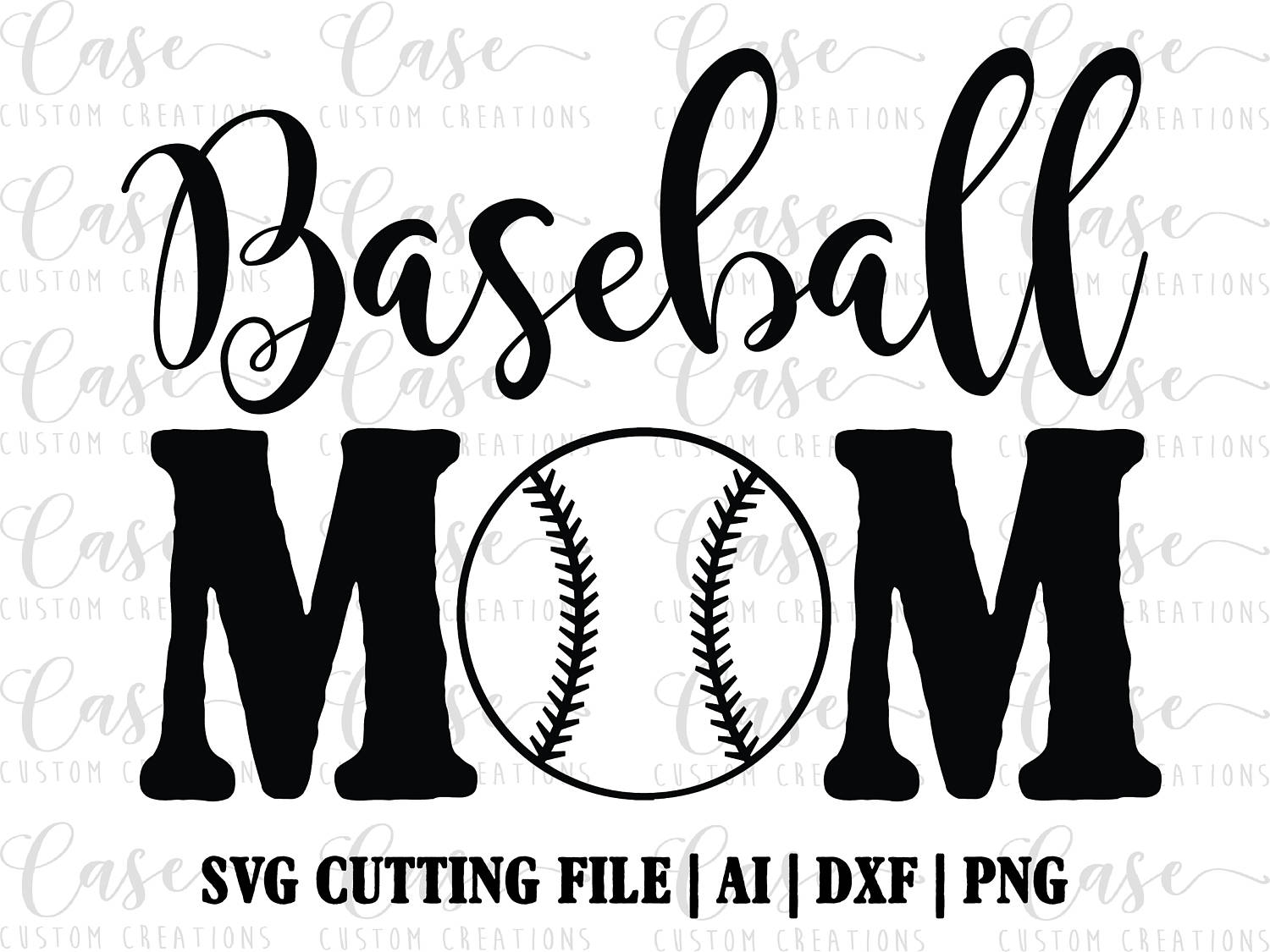 I Am A Baseball Mom Custom DI