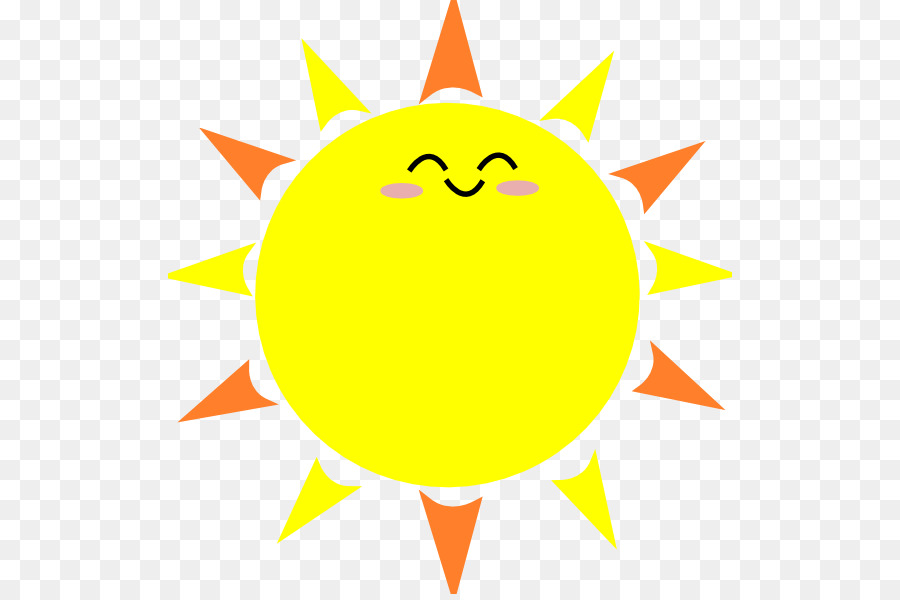 Cartoon Drawing Animation Clip Art   Cute Suns - Basic Sun, Transparent background PNG HD thumbnail