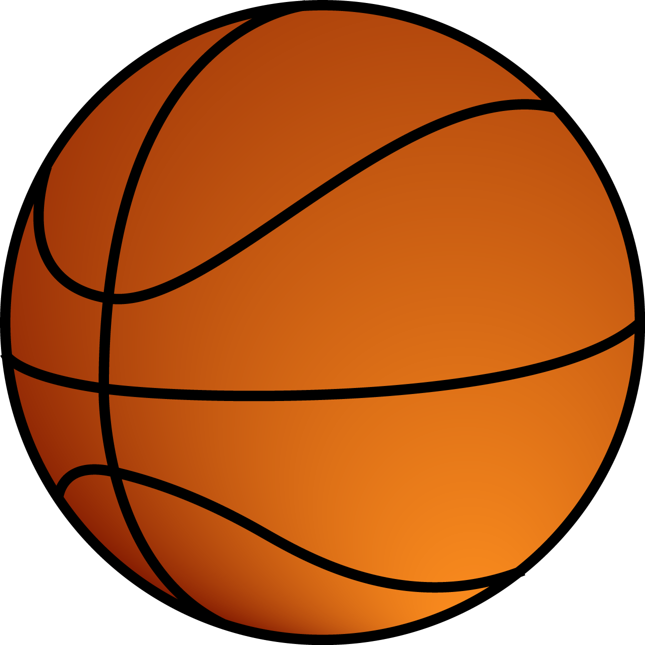 Basketball Ball Png Image - Basketball, Transparent background PNG HD thumbnail