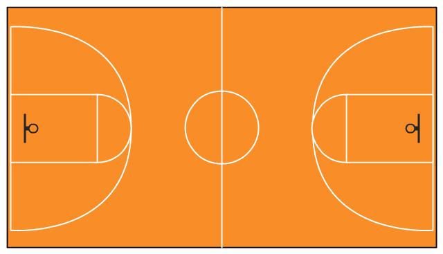 Basketball Court Clipart   Png Image #6314 - Basketball Court, Transparent background PNG HD thumbnail