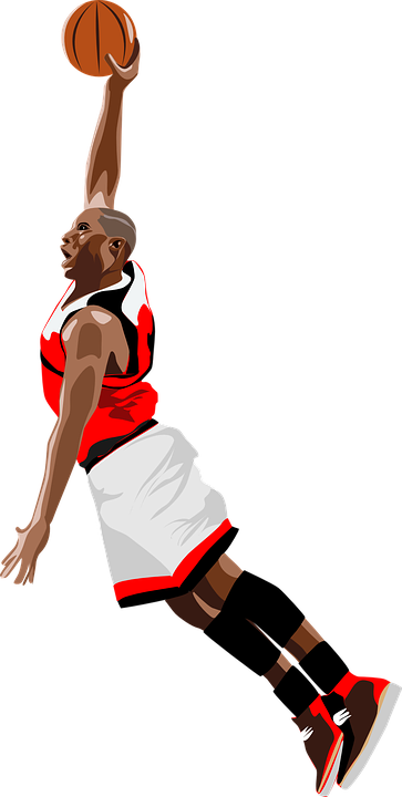 Basketball, Jump, Dunk, Slam, Player, Ball, Black - Basketball Dunk, Transparent background PNG HD thumbnail